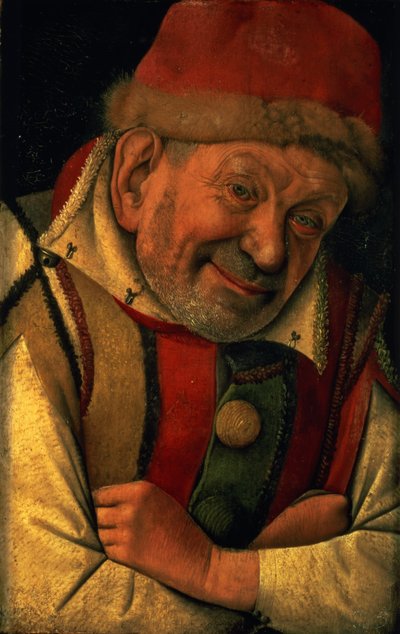 Gonella, the Ferrara court jester, c.1445 by Jean Fouquet